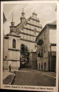 Pocztówka Lublin Kościół Dominikanów Stare Miasto przed 1945
