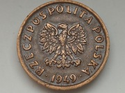 5 groszy 1949 Bazylea (1150)
