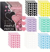 Plastry na pryszcze SERDUSZKA | 7 kolorów | mix rozmiarów