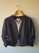 Elegancka czarna krótka marynarka  H&M 38