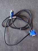 Kabel VGA męski-męski 1,5 m używany
