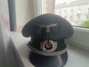 Czapka oficerów wermachtu 