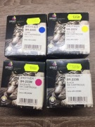 Komplet Tusze zamienniki Brother BR-233 4 szt. (1x 20ml i 3x 10ml)