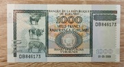 Burundi 1000 Francs 2009 P-46 UNC 