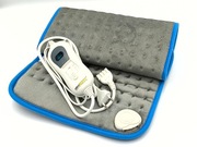 Koc kocyk elektryczny grzewczy Newsumit szary 100 W miękki 30x60 cm