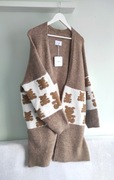 Kardigan misie brąz r U