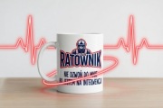 Prezent dla ratownika wodnego medycznego gorskiego smieszny kubek dla medyk