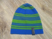 Norrona męska lekka czapka zielono-niebieska 100% wełna merino_ one size