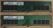 Pamięć ram Samsung ddr4 16GB 2x8GB 2400mhz PC komputer M378A1K43CB2-CRC