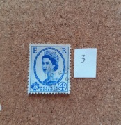 Postage Revenue ER Królowa Elżbieta 4 pensy Wielka Brytania