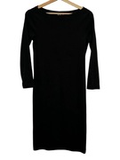  gap sukienka gap mała czarna old money quiet luxury czarna sukienka