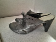 Pantofle klapki 38 39 skóra Ryłko, wiosenne, lato