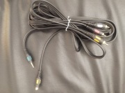 Kabel s-video (mini DIN) + jack 3,5 mm + 3x RCA (chinch) - 2m