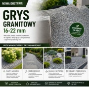 Grys granitowy 16 - 22 mm