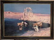 Duży obraz sygn. A. Laszenko