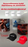 Czapki,kubki,z własnym logo,zdjęciem.Da-kar Marklowice