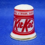 Naparstek Kolekcjonerski Porcelanowy Kit Kat 