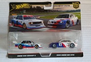 Hot wheels premium BMW 2 pack BMW 320 BMW M3 GTR