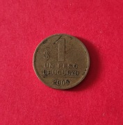 Moneta 1 peso 2005, Urugwaj