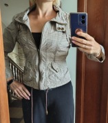 Cienka bawełniana kurtka w krateczkę Sugar & Spice 38 kod321