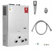 Gazowy podgrzewacz wody 16L/min 32kW LPG Przepływowy do Domu i Kampera