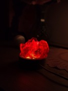 Lampka nocna "Kamień filozoficzny" handmade vintage 