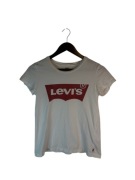 Koszulka damska Levis biała z dużym logiem XS