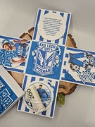 Exploding box urodziny Piłka nożnasuper prezent dowolna cyfra