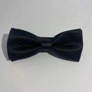 MUCHA MUSZKA CZARNA KLASYCZNA SATYNA MĘSKA 