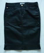 Piękna damska spódnica jeansowa LEE rozmiar L W29 STRETCH czarna jeans