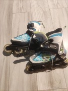 Rolki Rollerblade świecące regulowane 33-36.5
