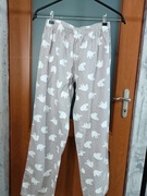 Spodnie piżamowe flanela roz 8/10 