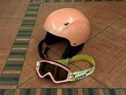 Kask narciarski uvex dziewczęcy XXS 52 cm + gogle