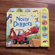 Noisy Diggers, Usborne, nowa
