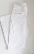 Białe jeansy Levi's Premium 724 High Rise Straight r. 26 Stan BDB