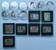 Srebrny zestaw monet z okresu IIIRP 16 x 20zł Polska