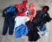 SUPER sportowy zestaw dla chłopca rozm 152 dres JOMA  kurtka ADIDAS 9 szt 