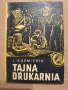 Książka z serii Tygrys - Tajna drukarnia 1960 rok