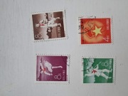 znaczki Chiny lata 50.–60. XX wieku