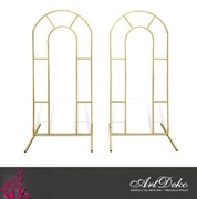 Stelaż ślubny, okno - witraż 