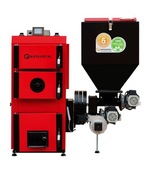 Kocioł Piec Kotłostal Pellet-Drewno Pellwood 10 15 20 25 kw Okazja Cenowa