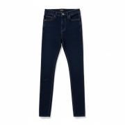 Ciemne proste klasyczne jeansy dopasowane rurki skinny fit Diesel y2k 