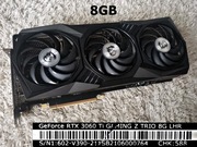MSi 8GB RTx 3060 - Uszkodzona