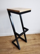 Hoker Loftowy metal drewno 