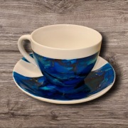 Ręcznie malowana filiżanka HANDMADE porcelana