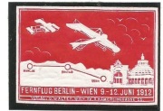 WINIETA ZEPPELIN 1912 FLIGHT BERLIN-WIEDEŃ