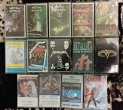 14 KASET HEAVY METAL / HARD ROCK + BONUS 9 KASET !!!!!