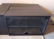 MINI WITRYNA Ikea półka regał szkło c. brąz db !!!