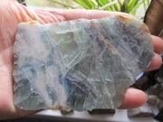 Fluoryt Tęczowy - duża płytka