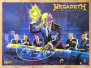 MEGADETH - Wielki plakat XXL z 2020 r. - Format 75 x 55 cm - NOWY!